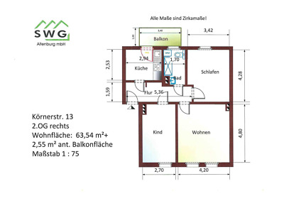 Wohnung - 4286